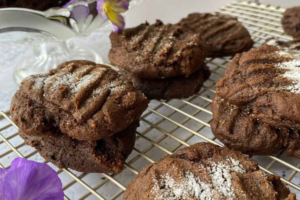 vegan molasses snaps