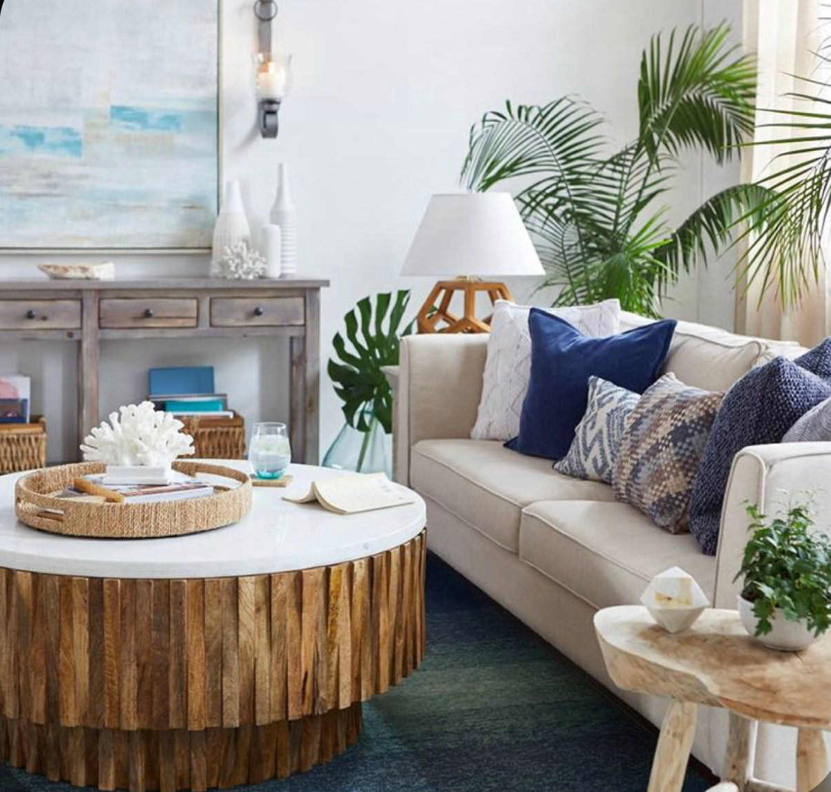 Coastal Charm Coffee Table