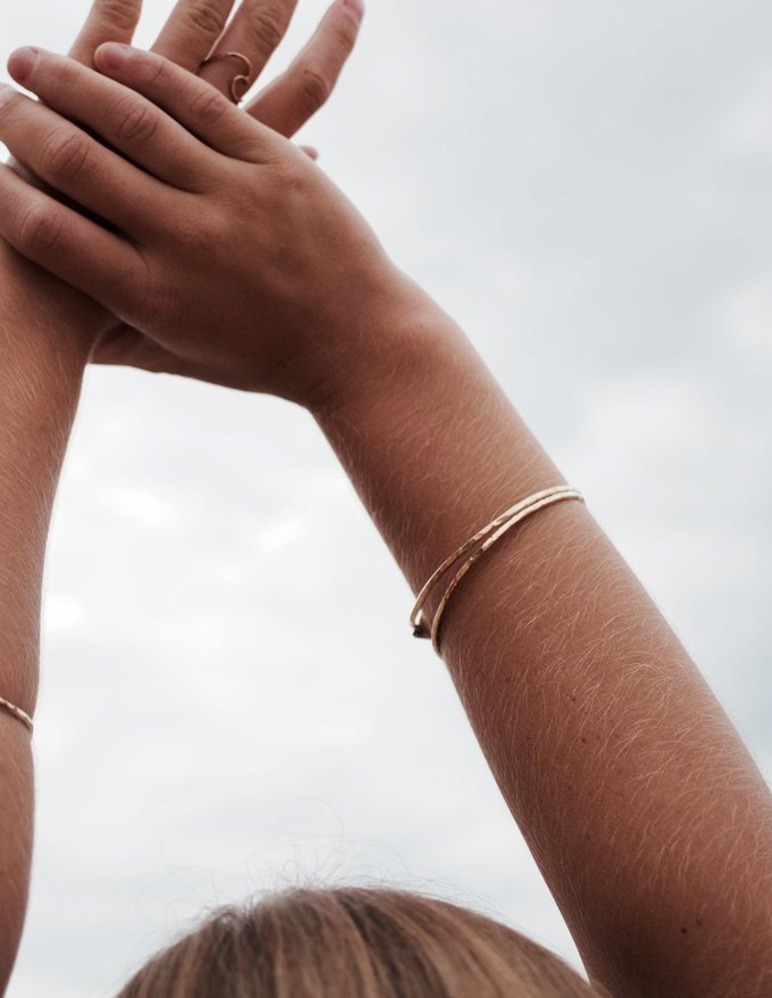 Hammered To Perfection Bangle