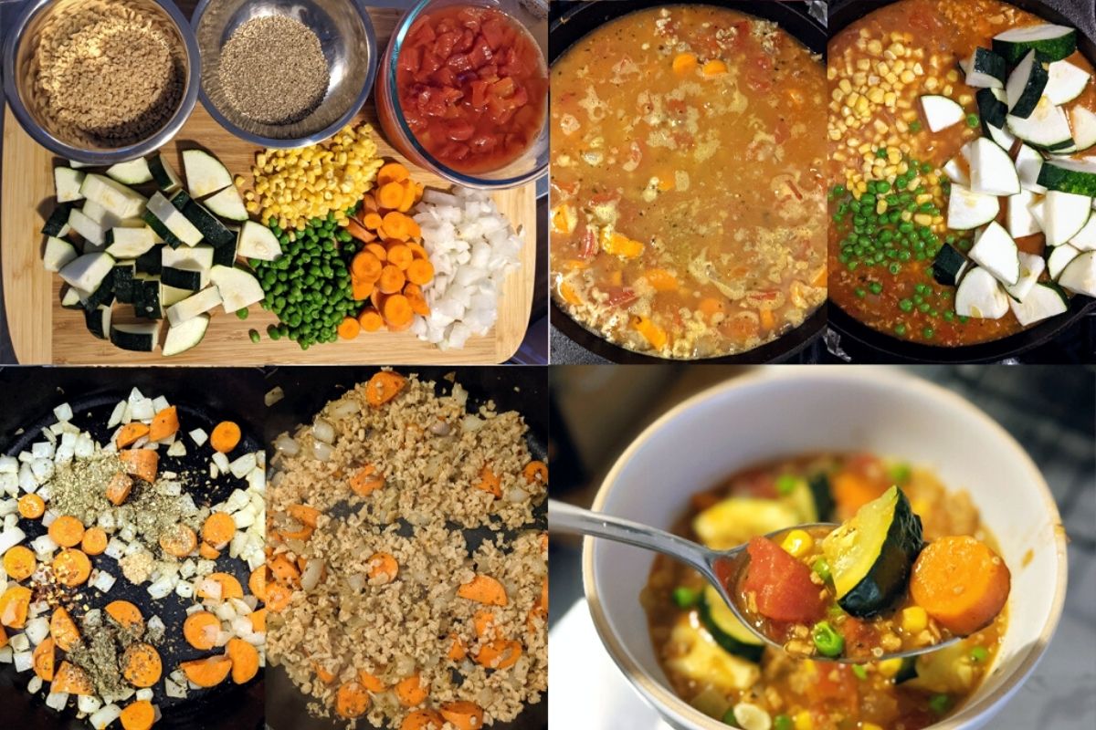 high protein vegetable soup