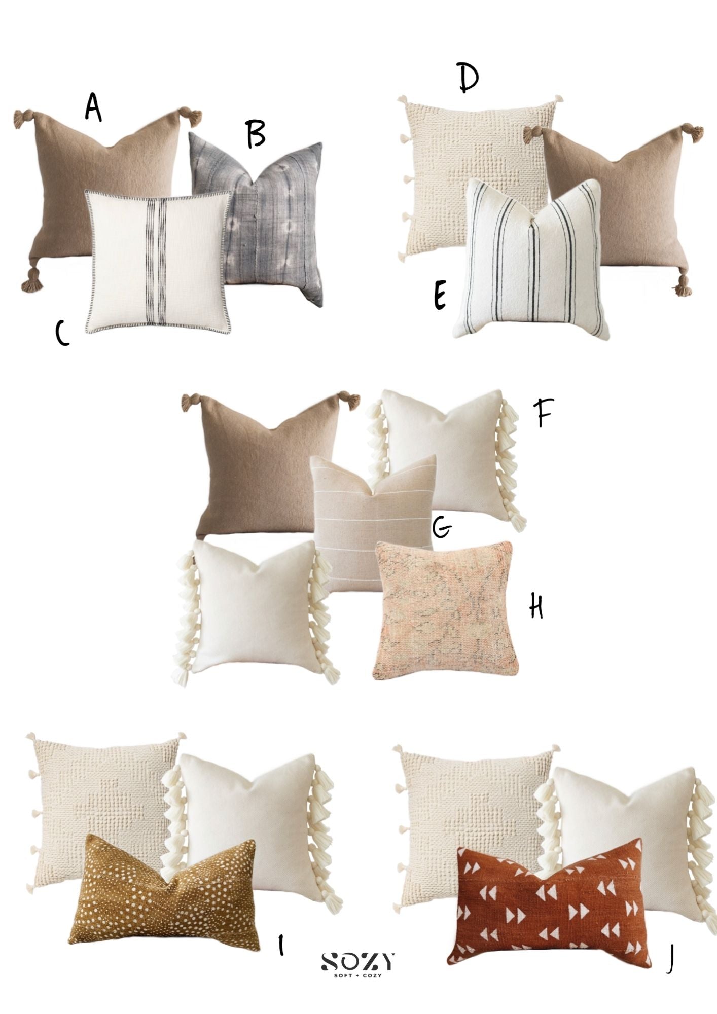 How to Mix and Match Throw Pillows