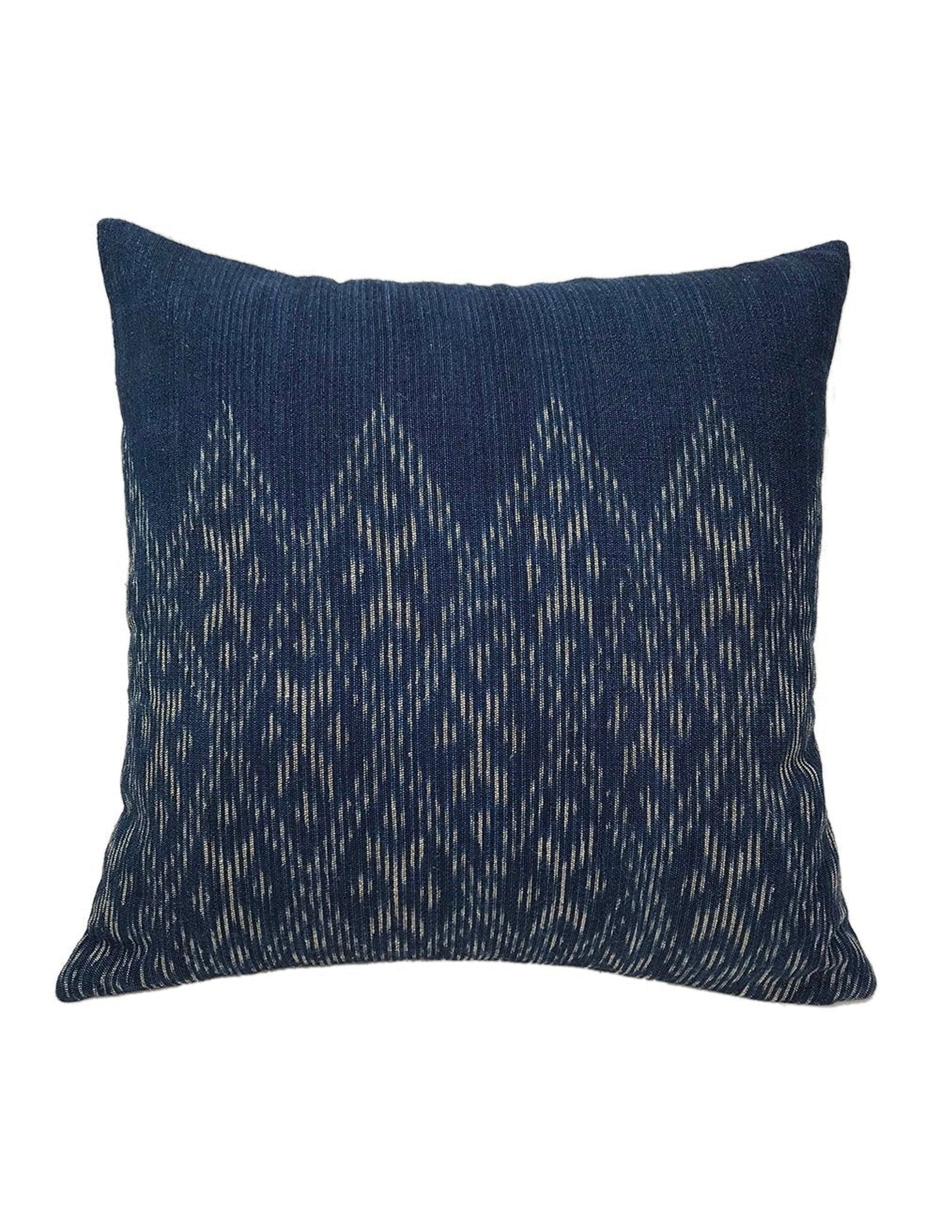 Indigo Diamond Pillow Cover