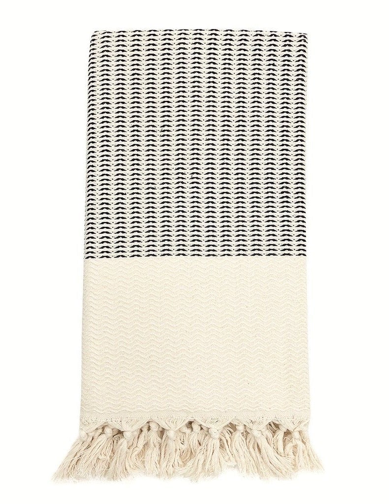 Plush Wavy Turkish Towel