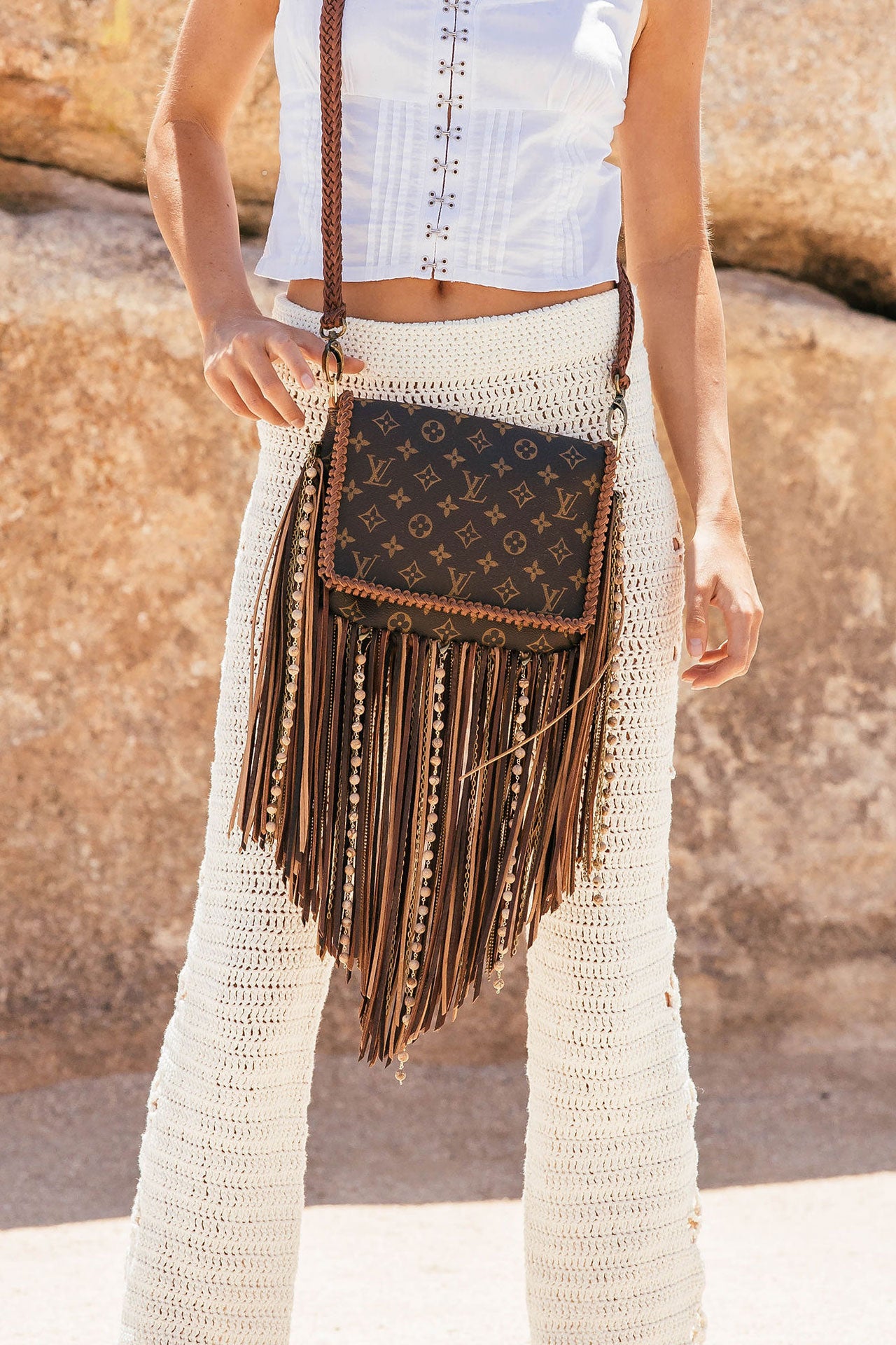 Vintage Boho Bags - Authentic Louis Vuitton Fringe Bags