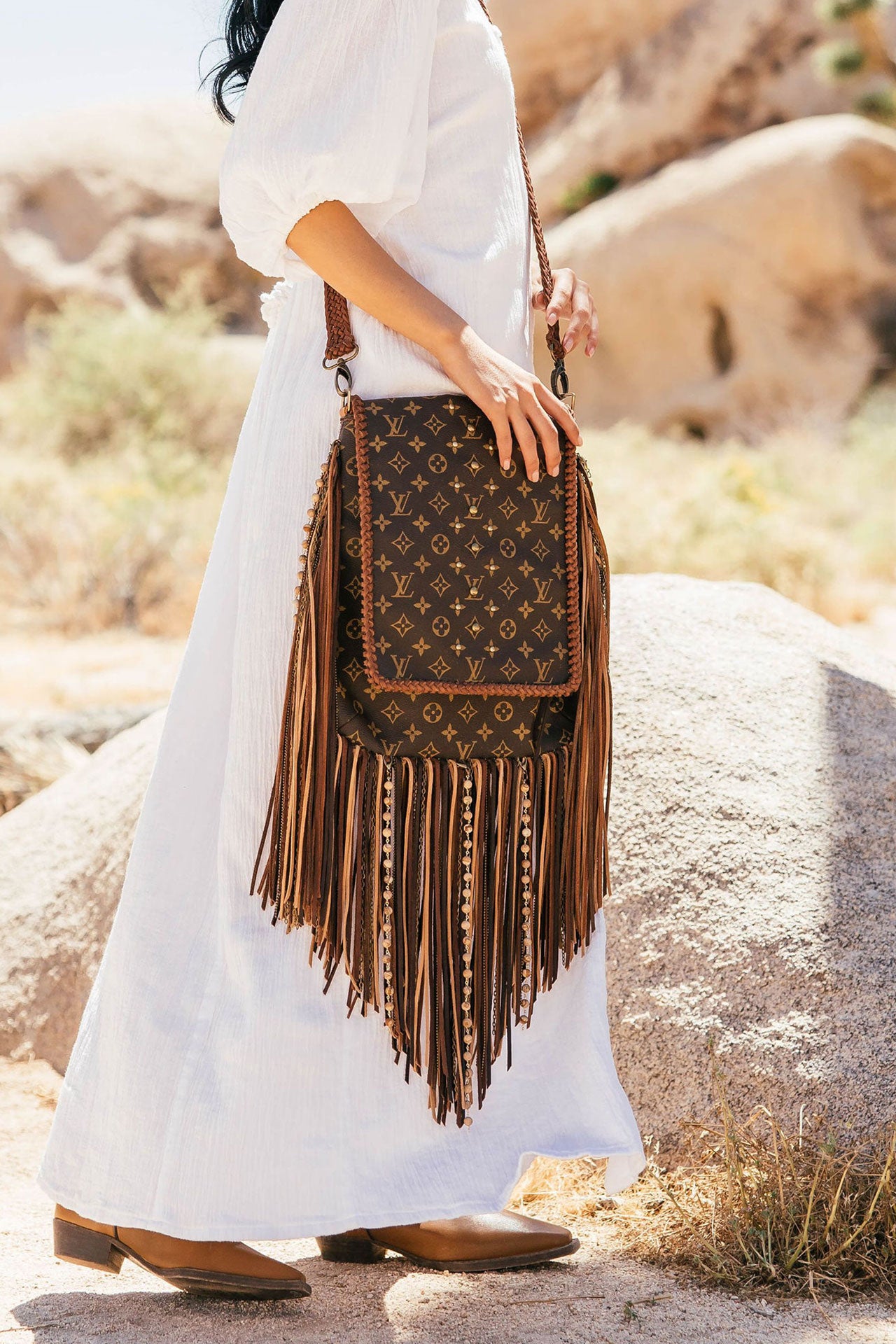 Vintage Boho Bags - Authentic Louis Vuitton Fringe Bags