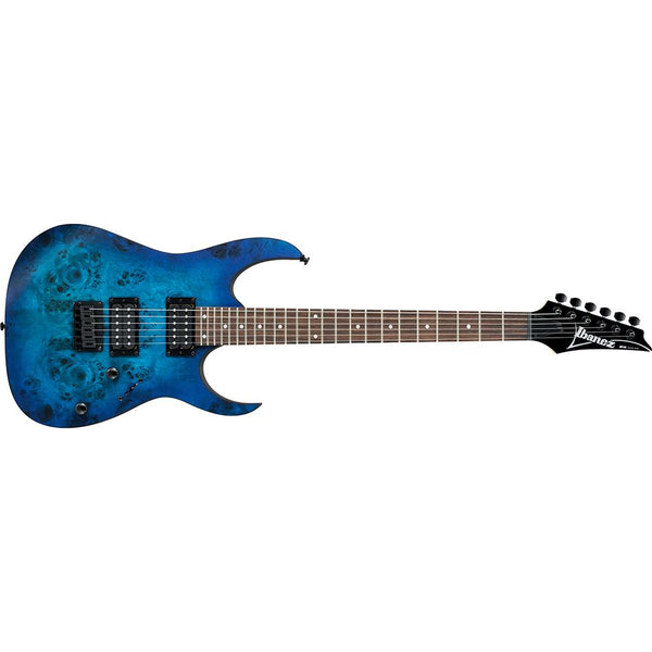 クーポン利用で2750円&送料無料 Ibanez RG421PB 青 バール エレキ