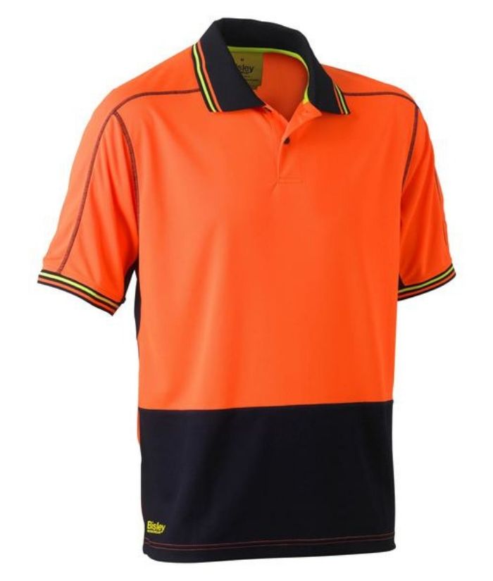 Bisley Hi Vis, Two Tone Polo - BrandwearNZ Wholesale & B2B Supplier