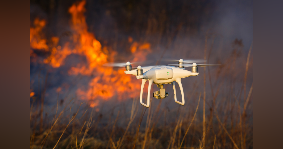 drone gas sensor detection monitoring
