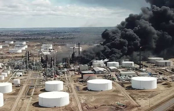 butane gas leak refinery explosion