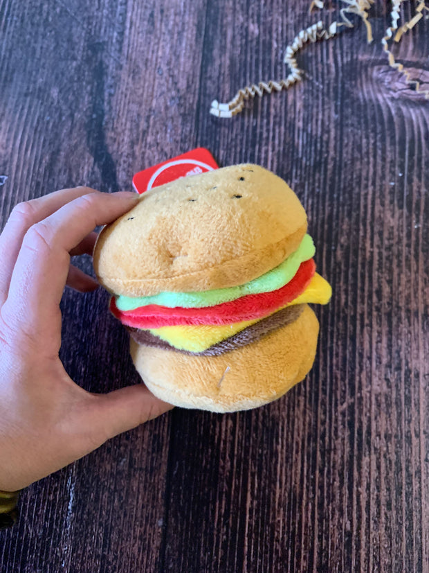 burger dog toy