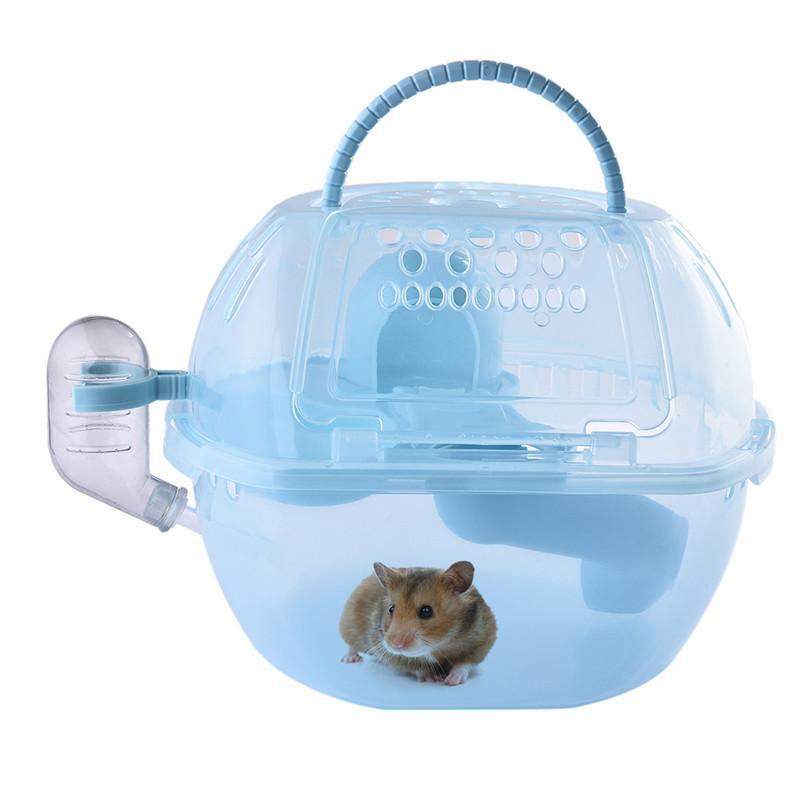 transparent hamster cage