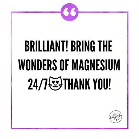 calming magnesium