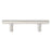 SOLID Brushed Nickel T Bar Euro Style Cabinet Pulls