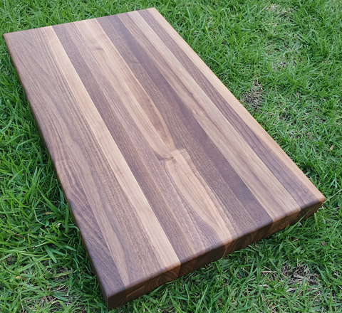 Completed chopping board by Crosscut Concepts using Gilly's Australia Products