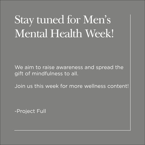 Men's mental health week