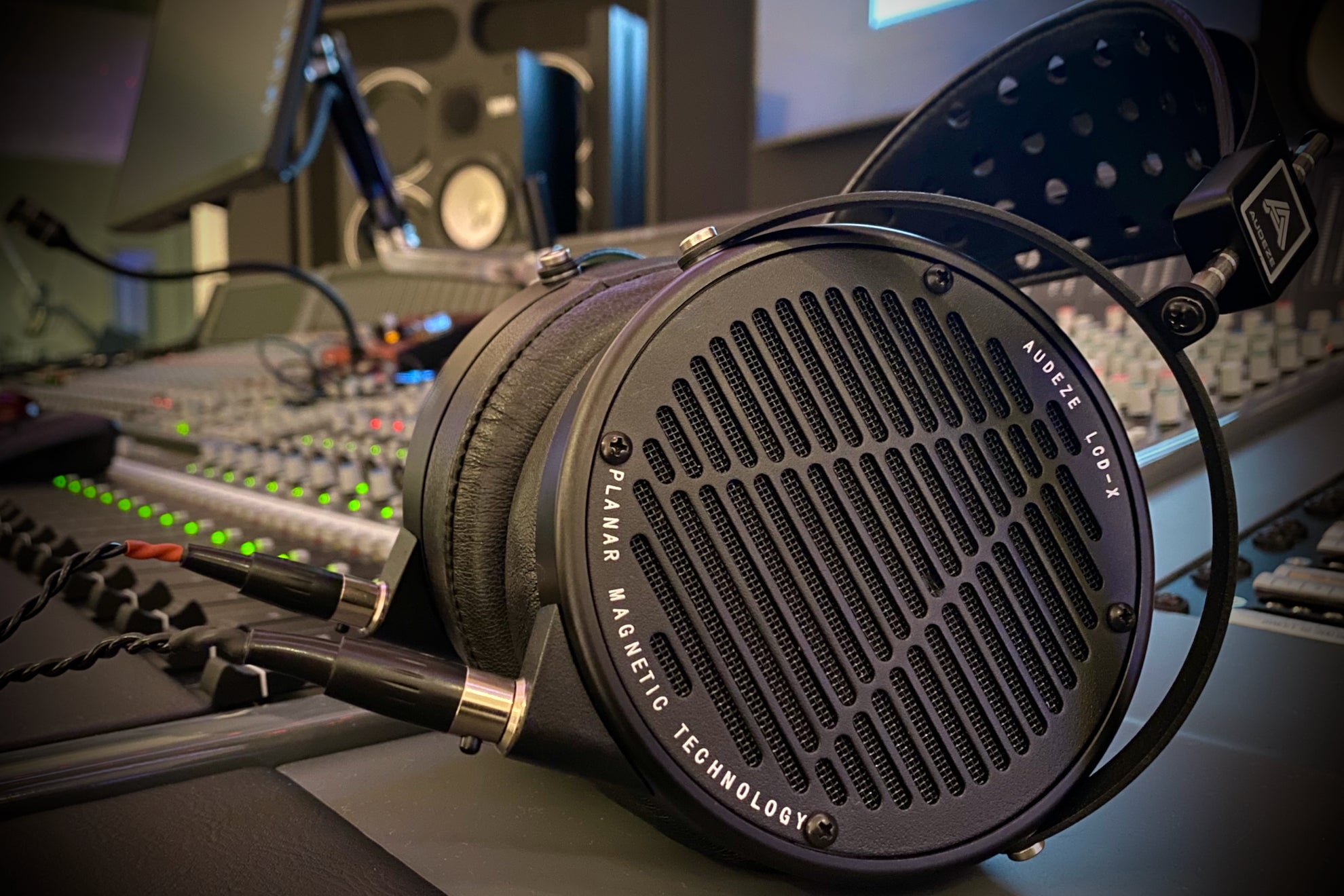 Brandon Peralta's Audeze LCD-X headphones