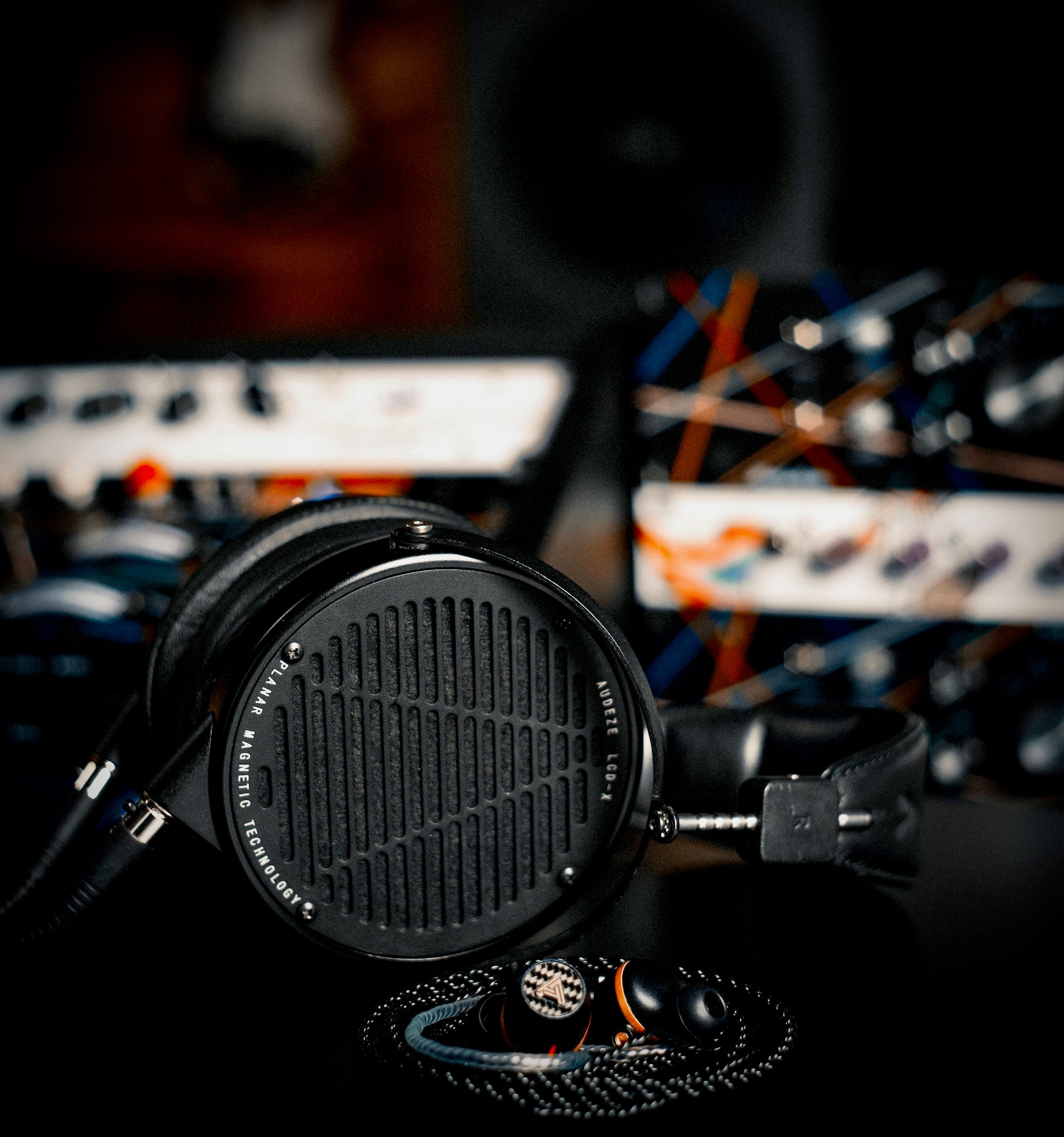 Chris Henderson's Audeze LCD-X and Euclid headphones