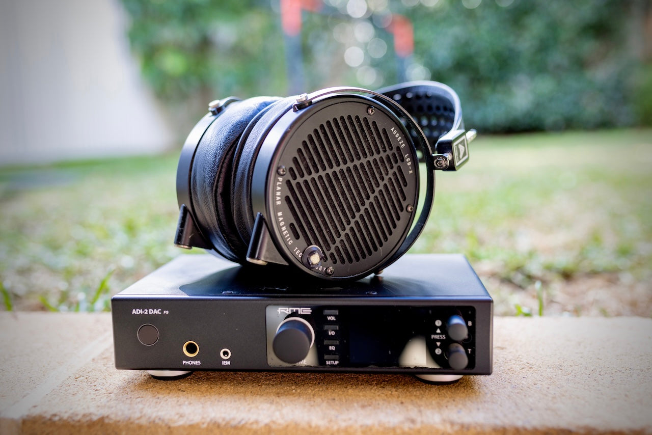 Audeze LCD-X headphones on RME ADI 2 DAC