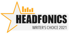 Headfonics writer's choice award badge