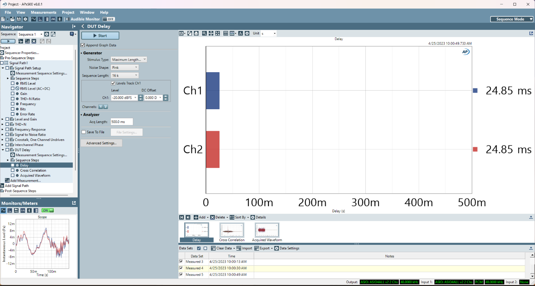 Maxwell measured latency