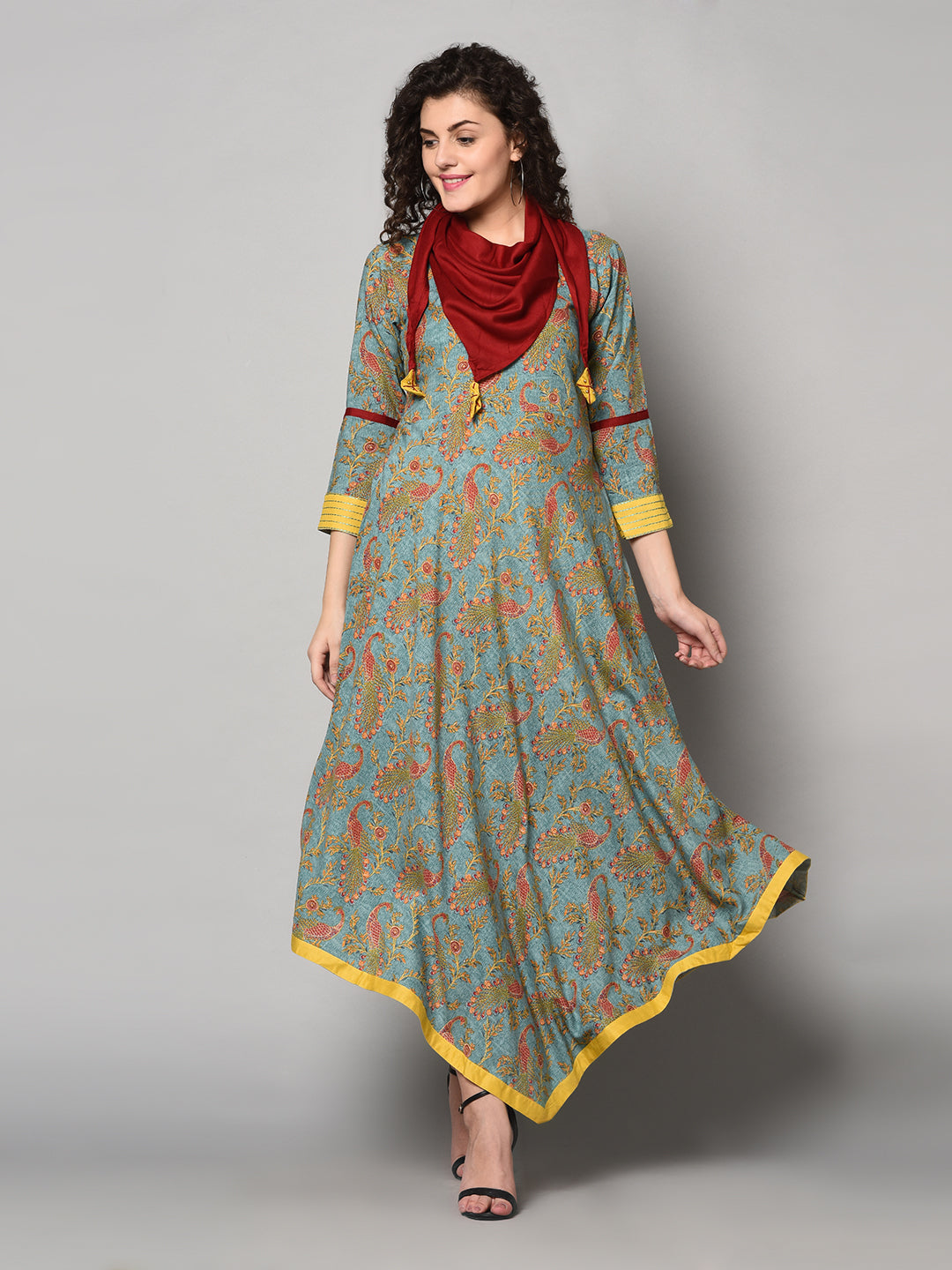 maxi dress kurti design