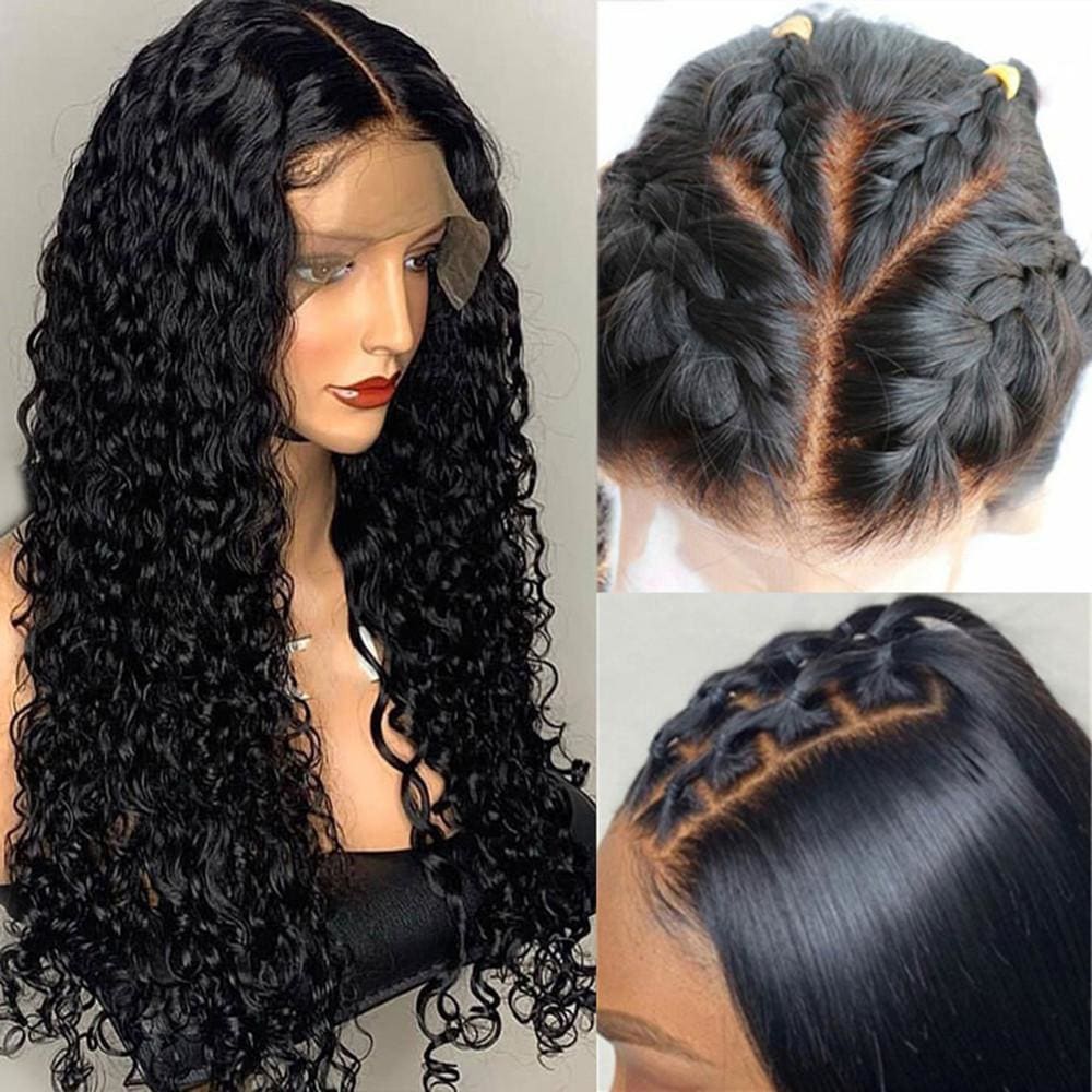 Afsisterwig - Nia | Diamond Fake Scalp 13X6 Human Hair Lace Front Wig |  Curly
