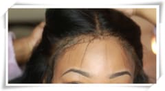 Make Baby Hair On Your Wigs. | Natural & Easy