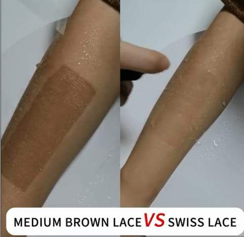 The differrence between the Swiss lace&normally lace