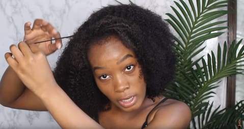 Turning A Full Lace Wig Into A Half Wig | Afsisterwig