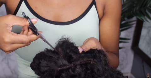 Turning A Full Lace Wig Into A Half Wig | Afsisterwig