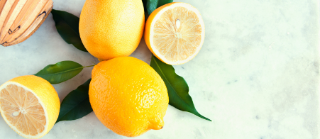 citron pour nettoyer l’oxydation de l’argent