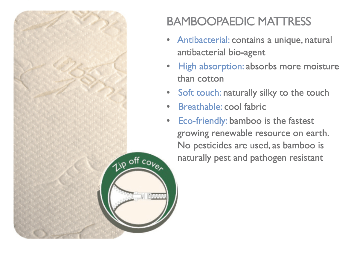 bamboo cot mattress
