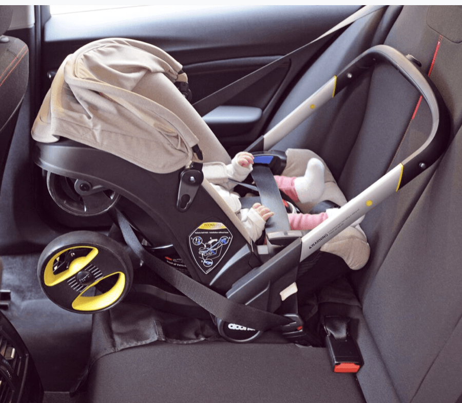 pram and car seat
