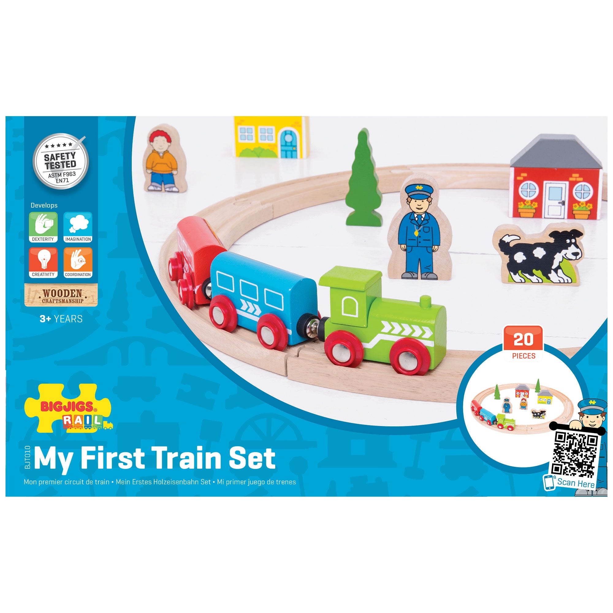 bigjigs first train set