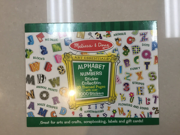 melissa and doug alphabet stickers