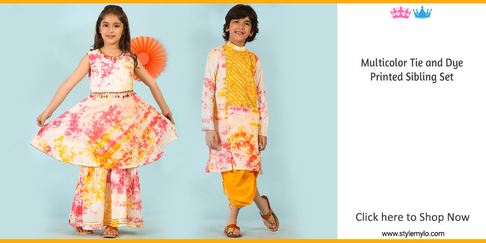 Sibling Dresses | Matching Indian Dresses for Brother Sister