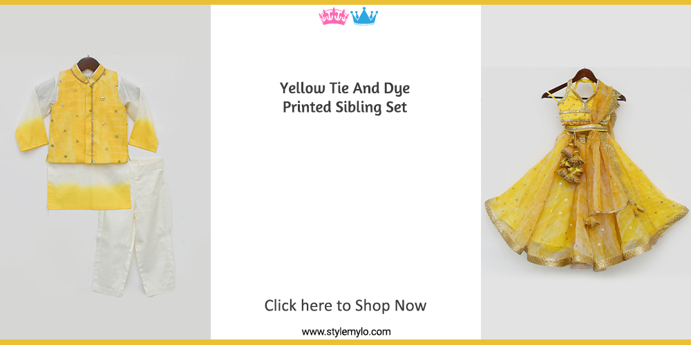 Stylemylo: Sibling Dresses | Matching Indian Dresses for Brother Sister