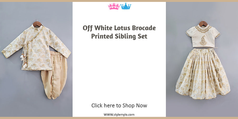 Sibling Dresses | Matching Indian Dresses for Brother Sister