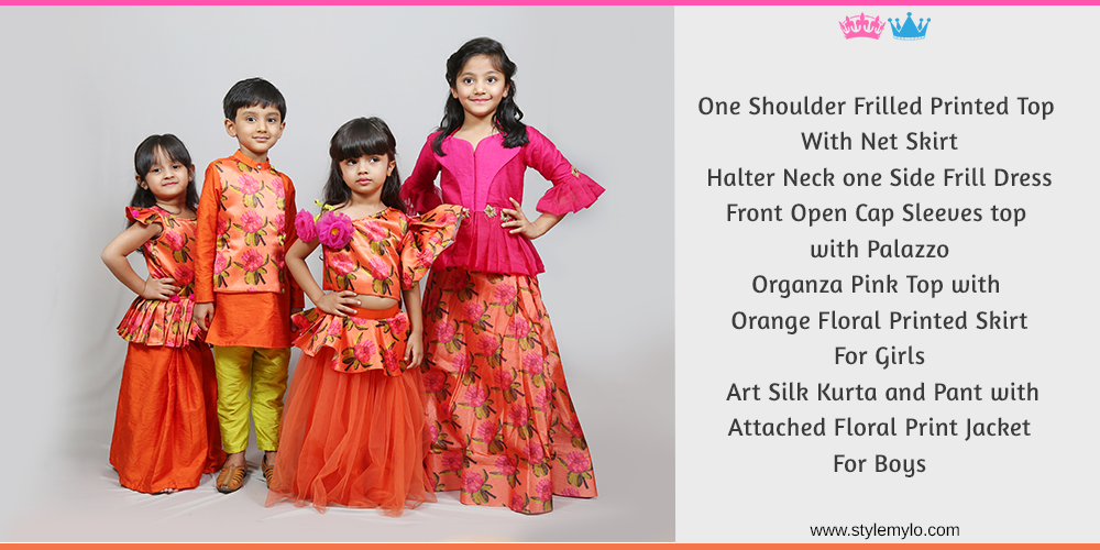 ethnic wear for siblings