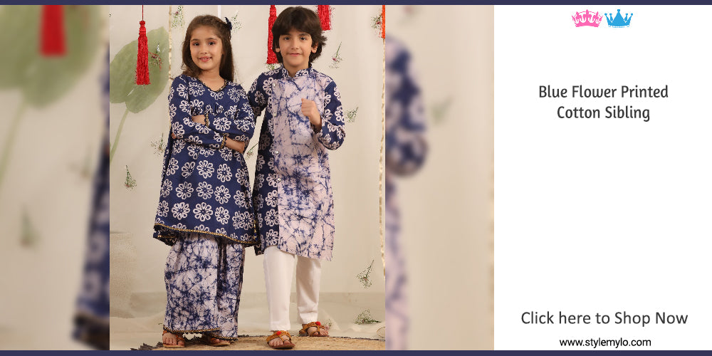 Sibling Dresses | Matching Indian Dresses for Brother Sister