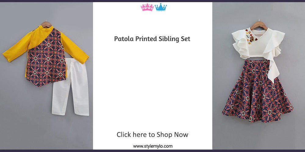 Stylemylo: Sibling Dresses | Matching Indian Dresses for Brother Sister