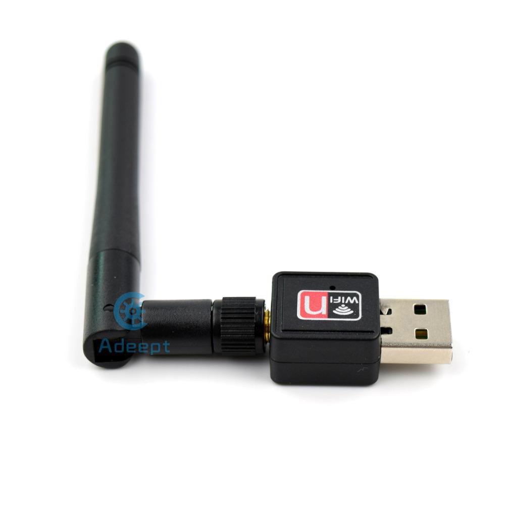 Adeept New Usb Wifi Wireless Adapter Dongle Lan Card 802 11n G B Antenna For Raspberry Pi Headphones Diy Diykit Cobalt Steam