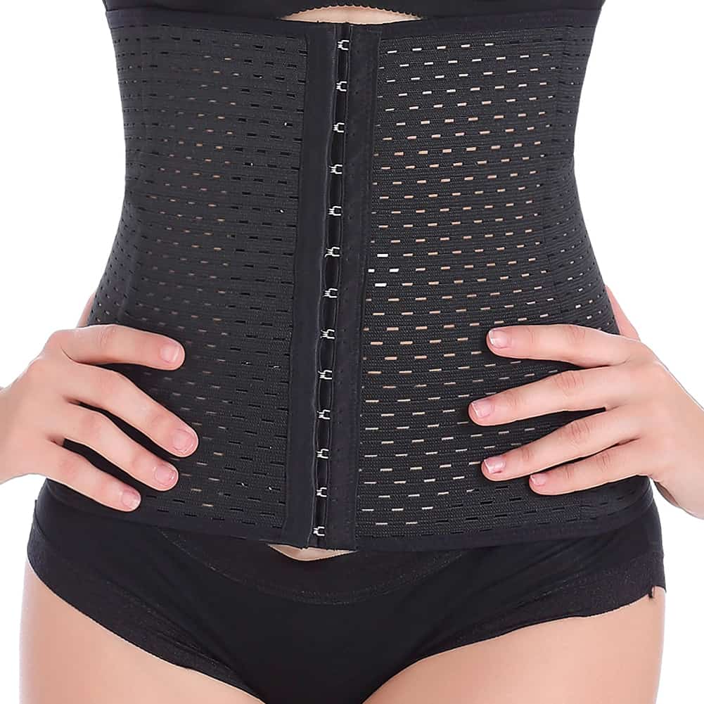 Black Satin Extreme Waist Cincher