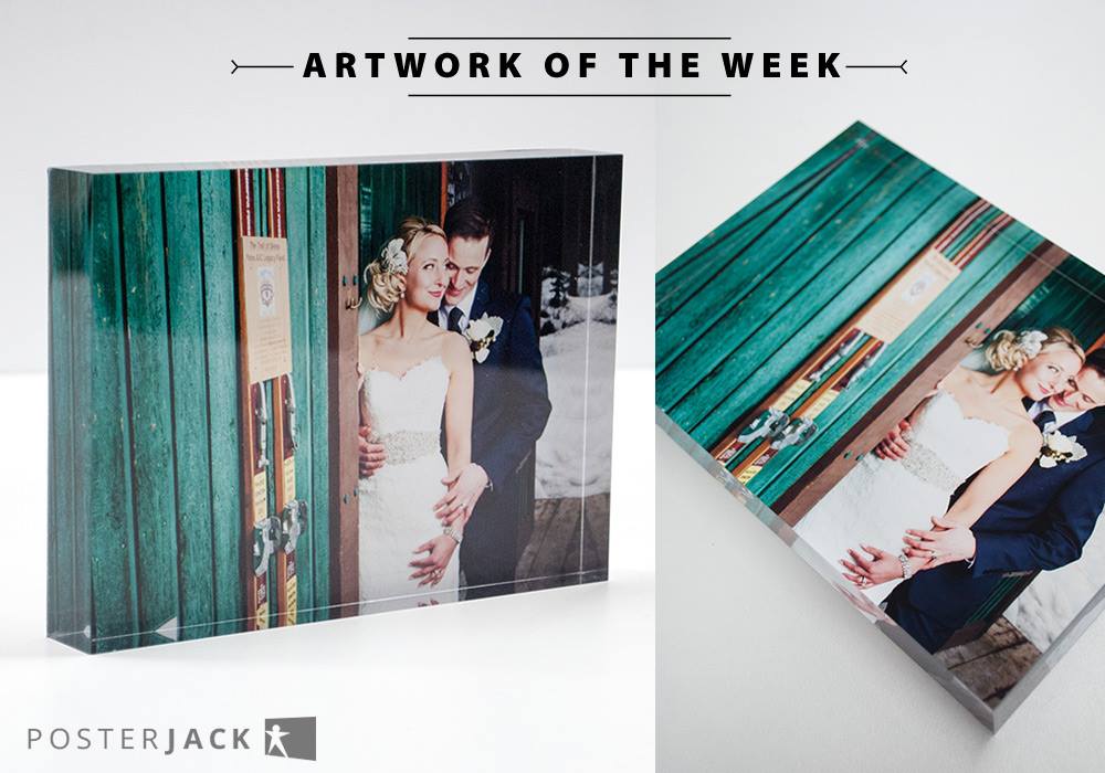 Wedding photo desk decor