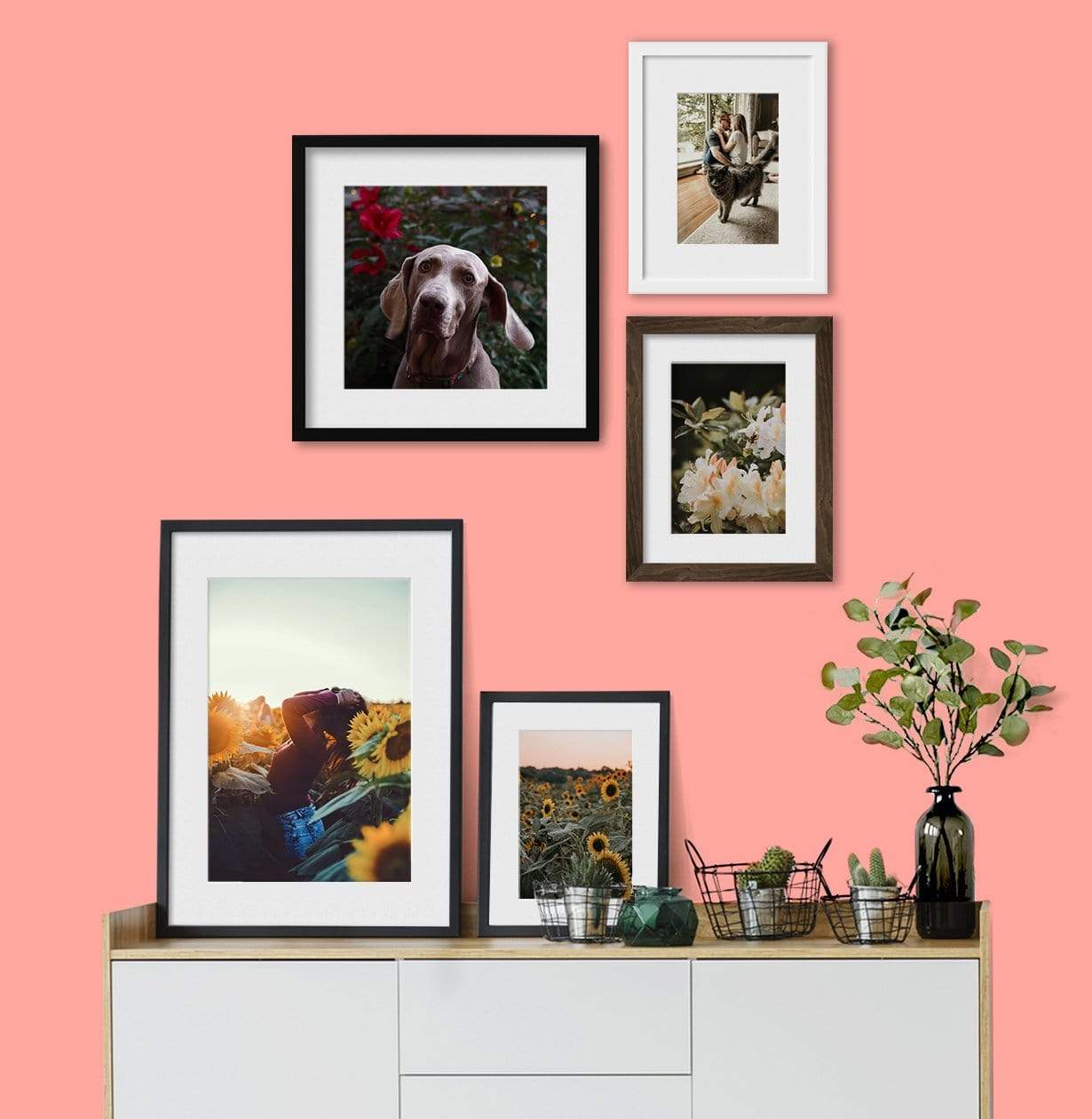 Collection of Custom Framed Photos Printed by Posterjack Canada
