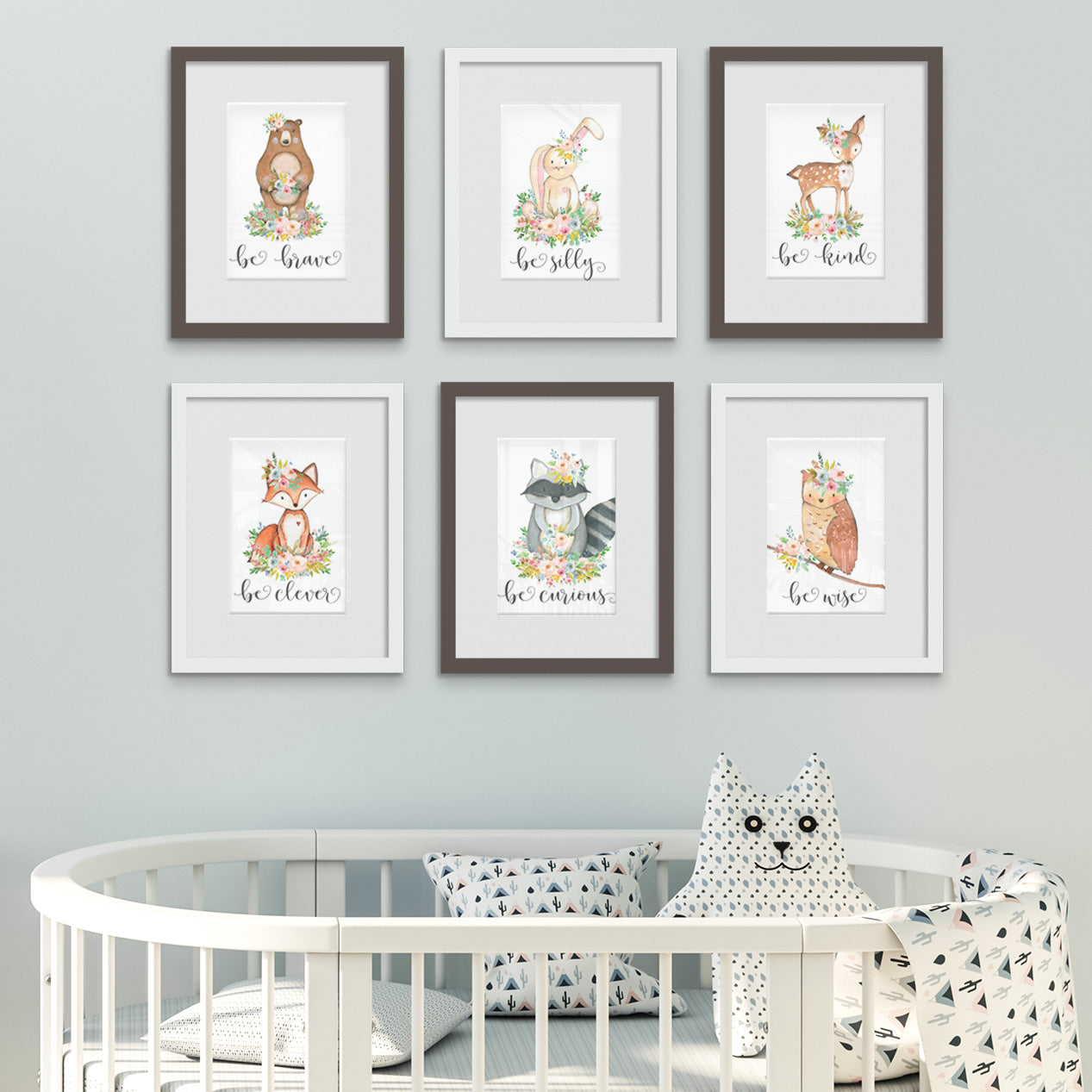 Etsy Digital Downloads Printed by Posterjack - Woodland Animals in Nursery