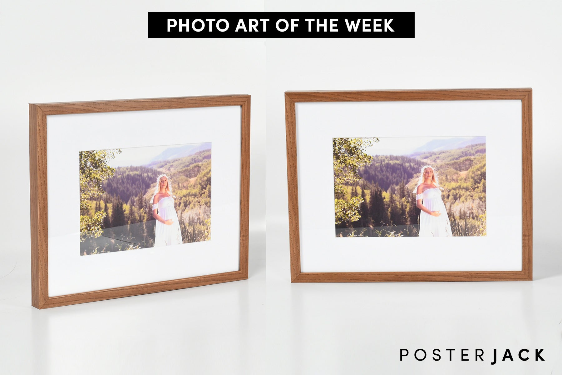 Light Walnut Gallery Frame - Photo Art of the Week