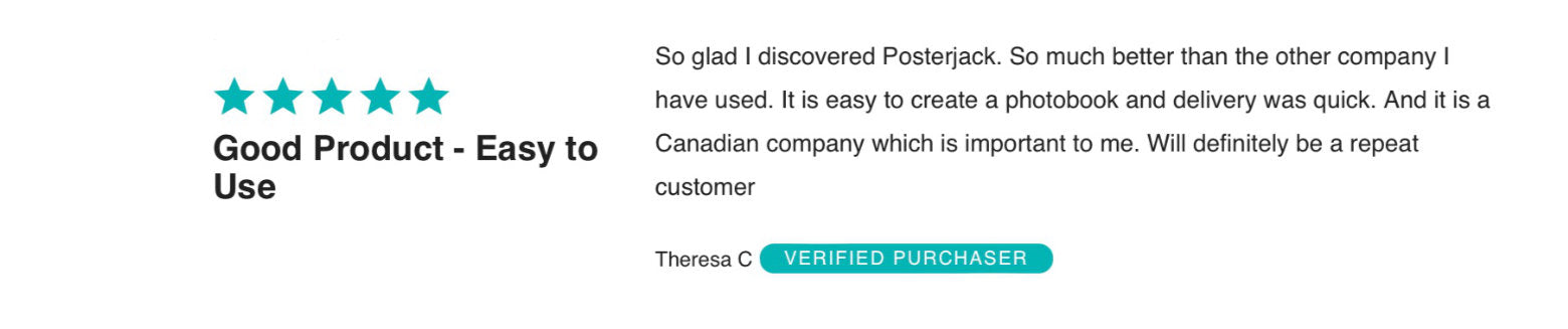 Posterjack Hardcover Photo Book Customer Review