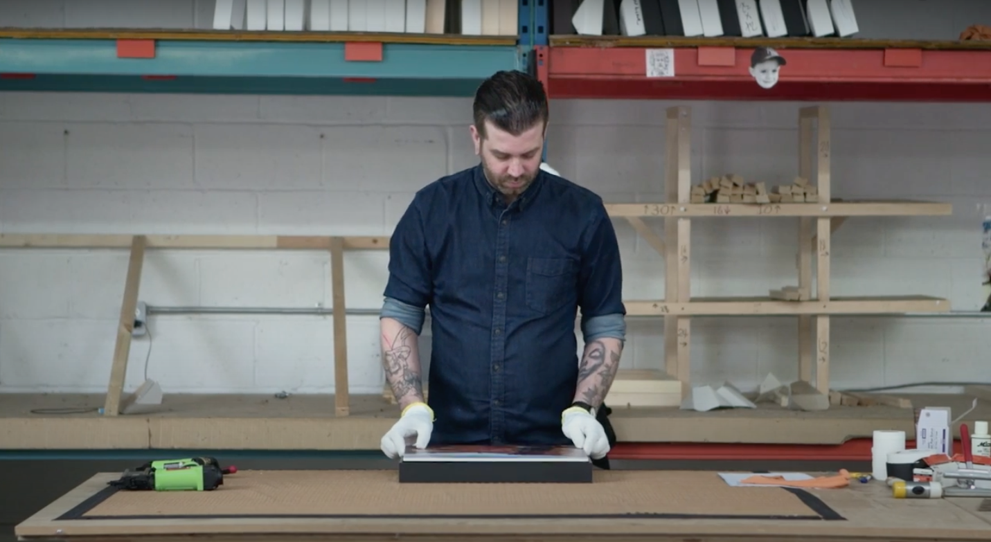 Behind the Scenes: Making a Gallery Box in Posterjack's Toronto Workshop