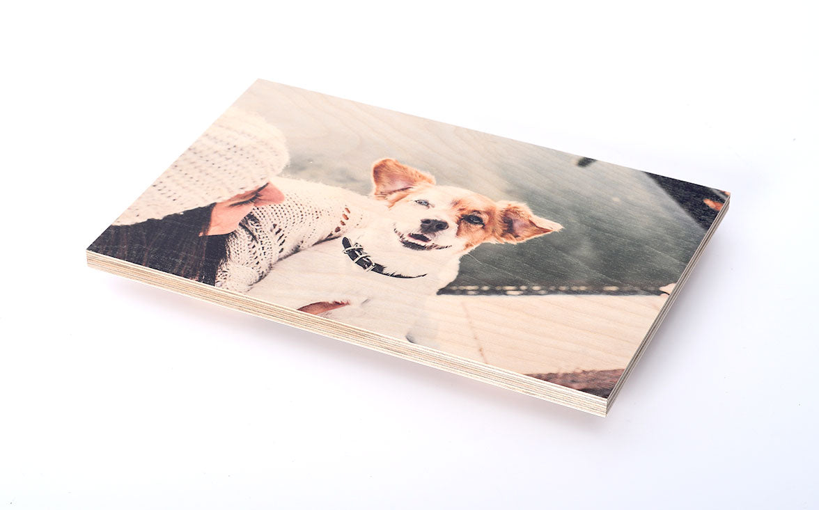 Photo Printed on Wood - Father's Day Gift Ideas for Dad